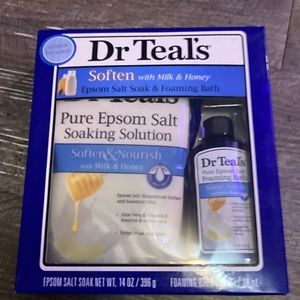 Dr teals epsom salt soap kit soaking kit
